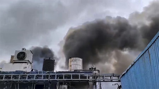 Pharma plant blast